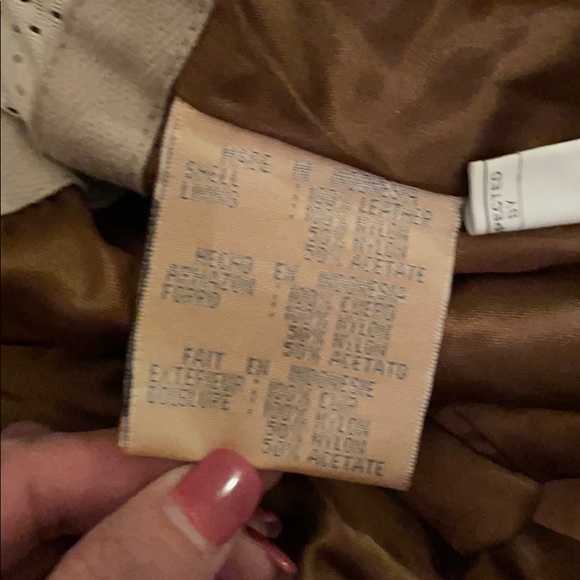 Vintage Georgetown Leather Design Leather Jacket. - Picture 4 of 6